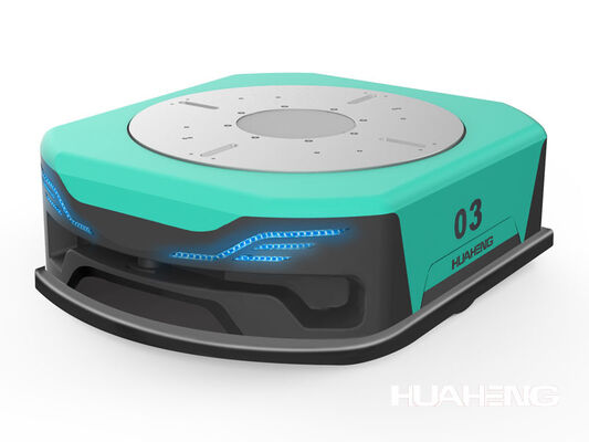 Two Wheel Automatic  AGV Car Green AGV Trolley Auto Guide Vehicle OEM