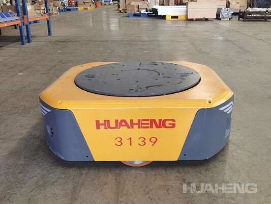 Yellow 300Kg - 1500Kg AGV Cart High Precision Automated Guided Cart