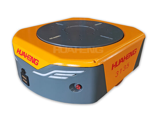 Yellow 300Kg - 1500Kg AGV Cart High Precision Automated Guided Cart