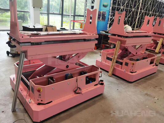 Steering Wheel AGV Car 120kg - 260kg AGV Trolley