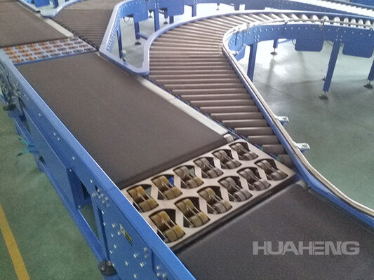 40W Interroll Conveyor Sorting System Conveying Equipment 120mm Pitch Conveyor Sorter
