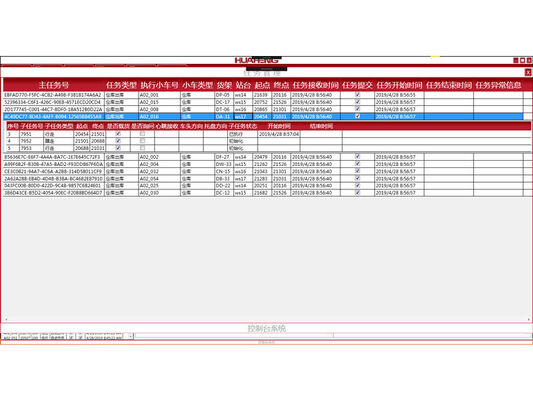 AGV System Logistics Software Systems  MES ERP ACS Management System