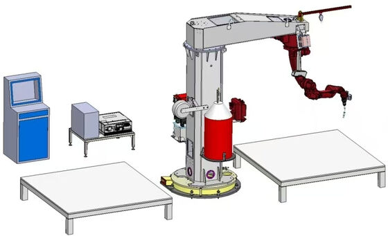 Hot Sale Industrial Teaching Free Arc Welding Robots with CE