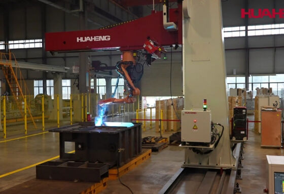 Industrial Thermal Imaging Heat Distribution Monitoring Teaching Free Welding Robots