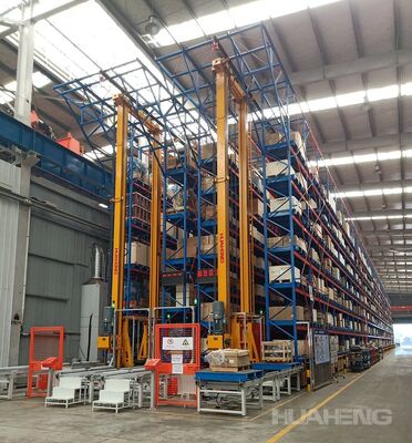 1200 X 1000MM Single Column Pallet Stacker Stacker Crane Warehouse