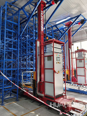 1200 X 1000MM Single Column Pallet Stacker Stacker Crane Warehouse