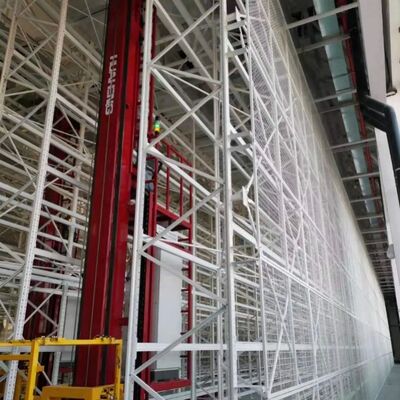 Accuracy 1mm Pallet Stacker Auto Electric Warehouse Automated Stacker Crane