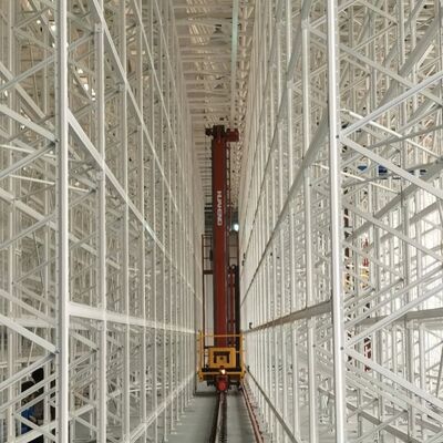 Accuracy 1mm Pallet Stacker Auto Electric Warehouse Automated Stacker Crane