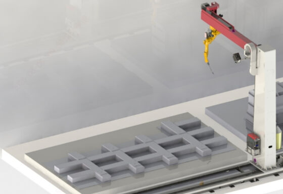 High Deposition Rate MIG Process Intelligent Teaching Free Welding Robots