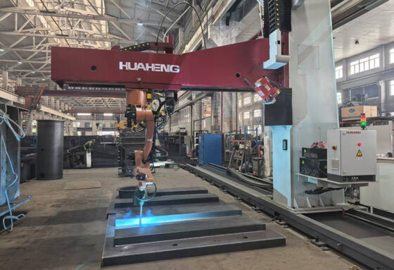 High Deposition Rate MIG Process Intelligent Teaching Free Welding Robots