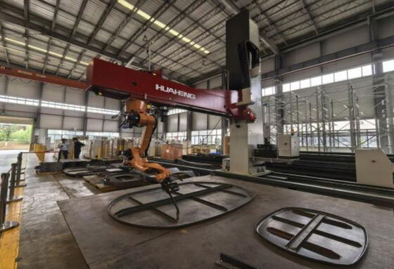 Nine Axis Dual Robot Synchronized High Efficiency Teaching Free Welding Robots