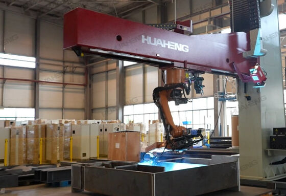 Six Axis Heavy Duty Floor Mounted Standard Teaching Free Welding Robots