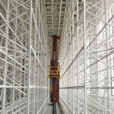 Automatic Packaging Bin Stacker 1.5metres/S Warehouse Stacker Crane 5000kg