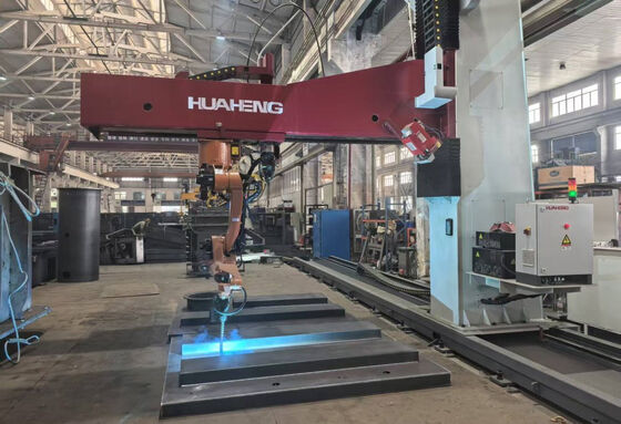 High Voltage Power Transmission Tower Production Teaching Free Welding Robots