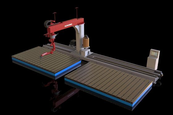 Autonomous Path  Robotic Welding Machine 6 Axis  Robotic Arm Welder