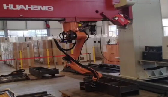 High Precision Robotic Welding System Robotic Arm Welding  For Thin Plate