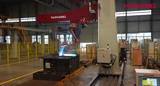 High Precision Robotic Welding System Robotic Arm Welding  For Thin Plate