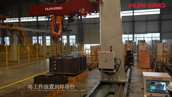 Laser Guided Robotic Spot Welder Robotic Welding Automation For Accurate Positioning