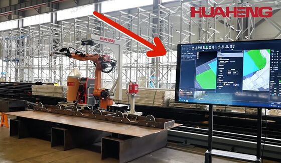 Laser Guided Robotic Spot Welder Robotic Welding Automation For Accurate Positioning