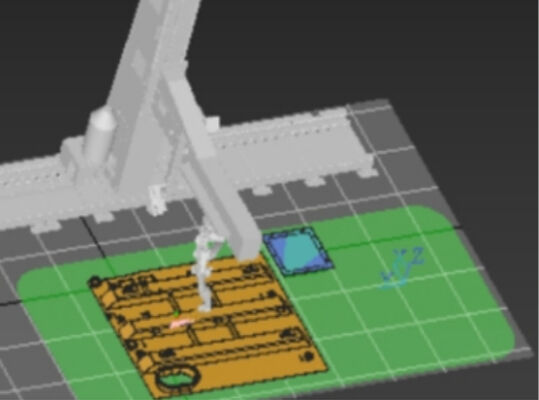 Six Axis Robotic Mig Welding Machine Floor Mounted Welding Robots