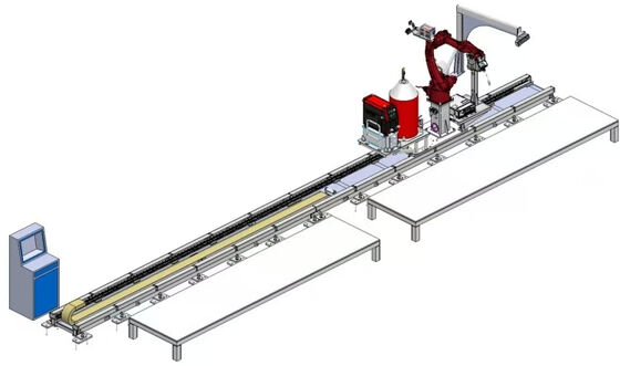 Intelligent Robot Laser Welding Machine 3D Vision System Teaching Free Small Robotic Welder