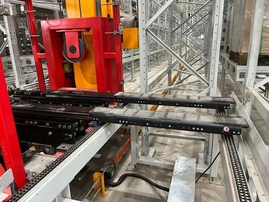 50m/Min  Redefined Telescopic Bin Telescopic Fork Forklifts Lead Precision