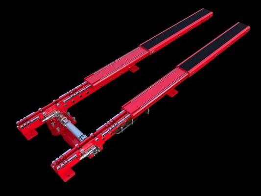 1800 X 1800 X 1950MM Precision Telescopic Forks Lifting Fork Pallet Retractable Fork