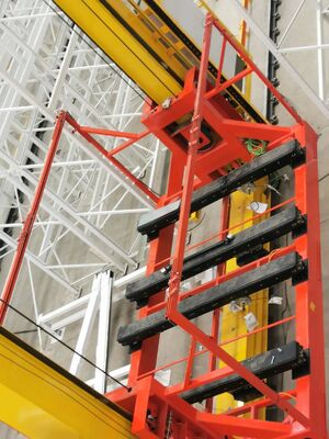 1600 X 1600 X 1750MM Telescopic Fork Single Motor Single Deep Position Backhoe Loader