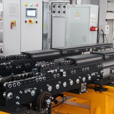 Single Motor Pallet Telescopic Forks Single Deep Position 35m/Min 2800x2800x2950MM