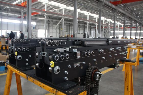 50m/Min  Redefined Telescopic Bin Telescopic Fork Forklifts Lead Precision