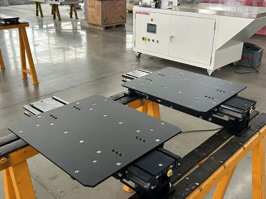 1000 X 1100MM Bin Telescopic Fork Lightweight Single Motor Double Deep Fork Red Black