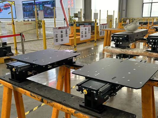 1000 X 1100MM Bin Telescopic Fork Lightweight Single Motor Double Deep Fork Red Black