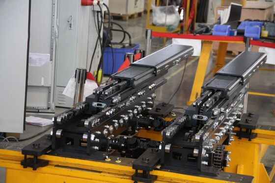 1450 X 1550 X 1650MM Pallet Telescopic Fork Double Motor Double Deep Position Fork